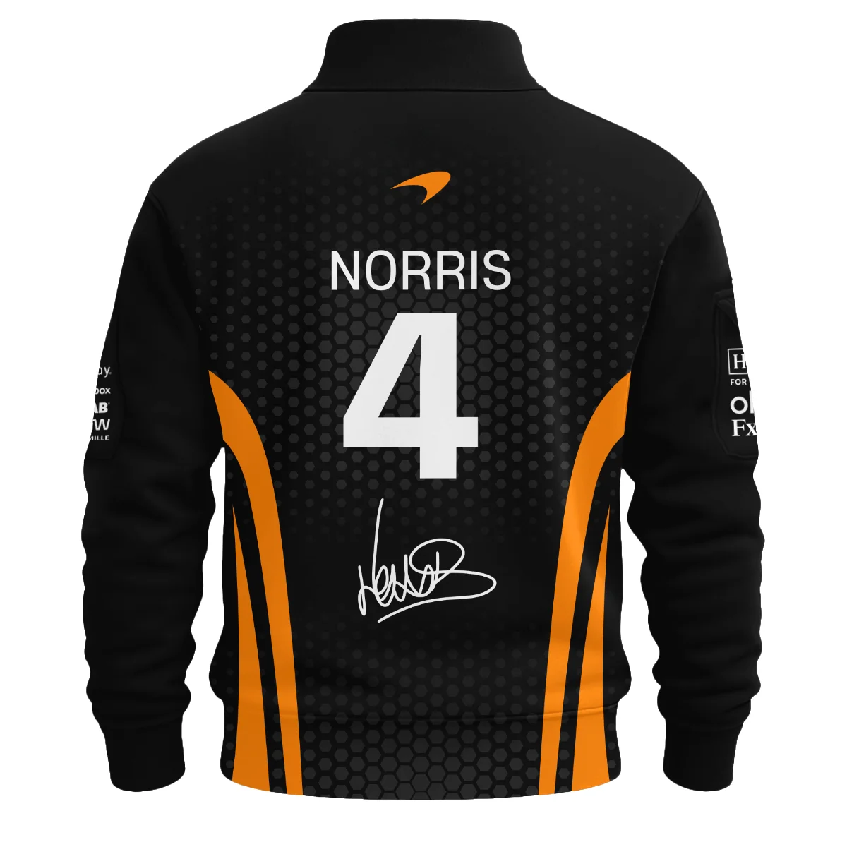 Limited Edition Lando Norris McLaren F1 Team - Sweatshirt Zipper Unisex Motorsport Apparel BLNR14925A1SHZ - Image 3