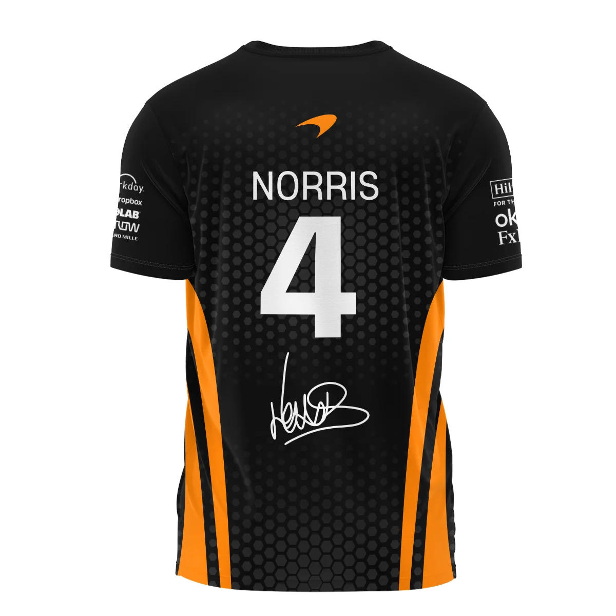 Limited Edition Lando Norris McLaren F1 Team - T-Shirt Unisex Motorsport Apparel BLNR14925A1TS - Image 3