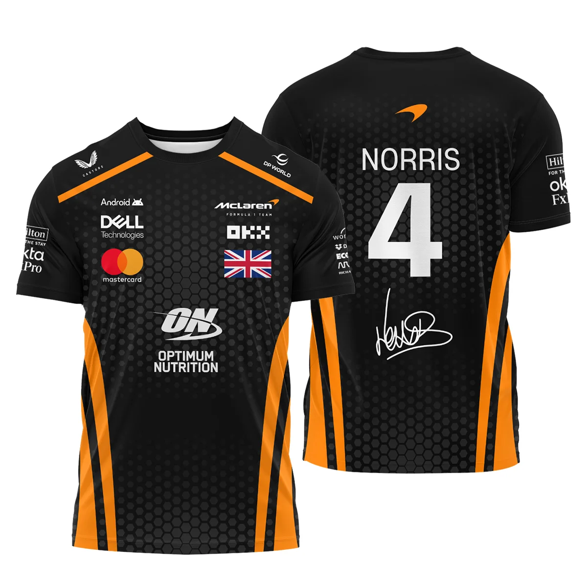 Limited Edition Lando Norris McLaren F1 Team - T-Shirt Unisex Motorsport Apparel BLNR14925A1TS