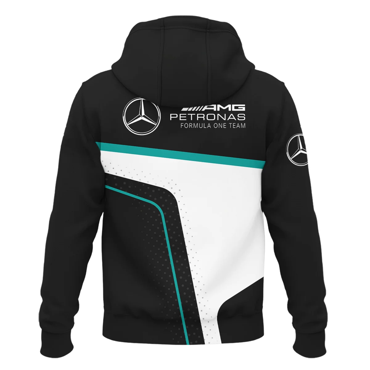 Limited Edition Mercedes-AMG Petronas F1 Logo Hoodie BLMER6525A5HD - Image 3