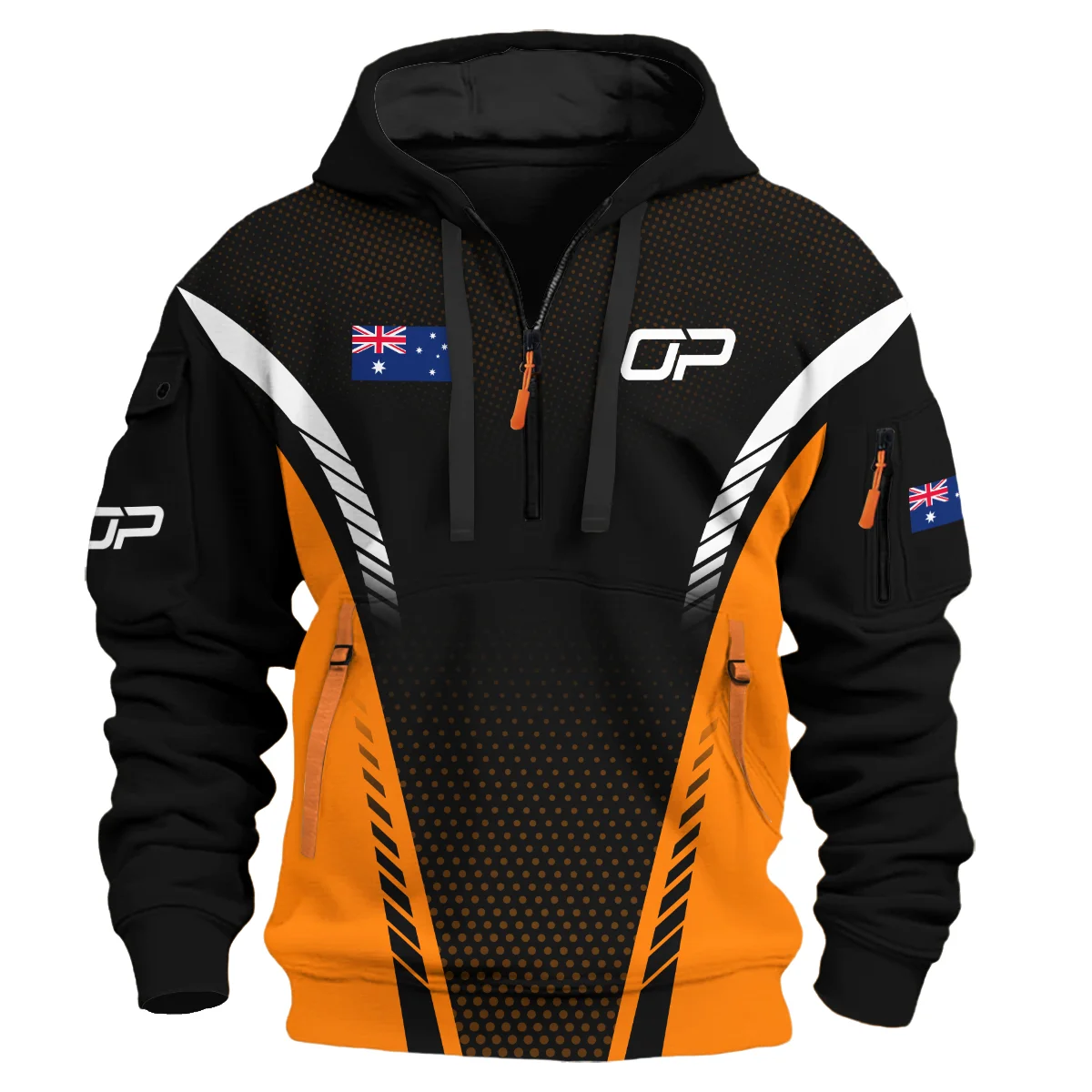 Limited Edition Oscar Piastri - Hoodie Half Zip BLOP121025A2HDF - Image 2