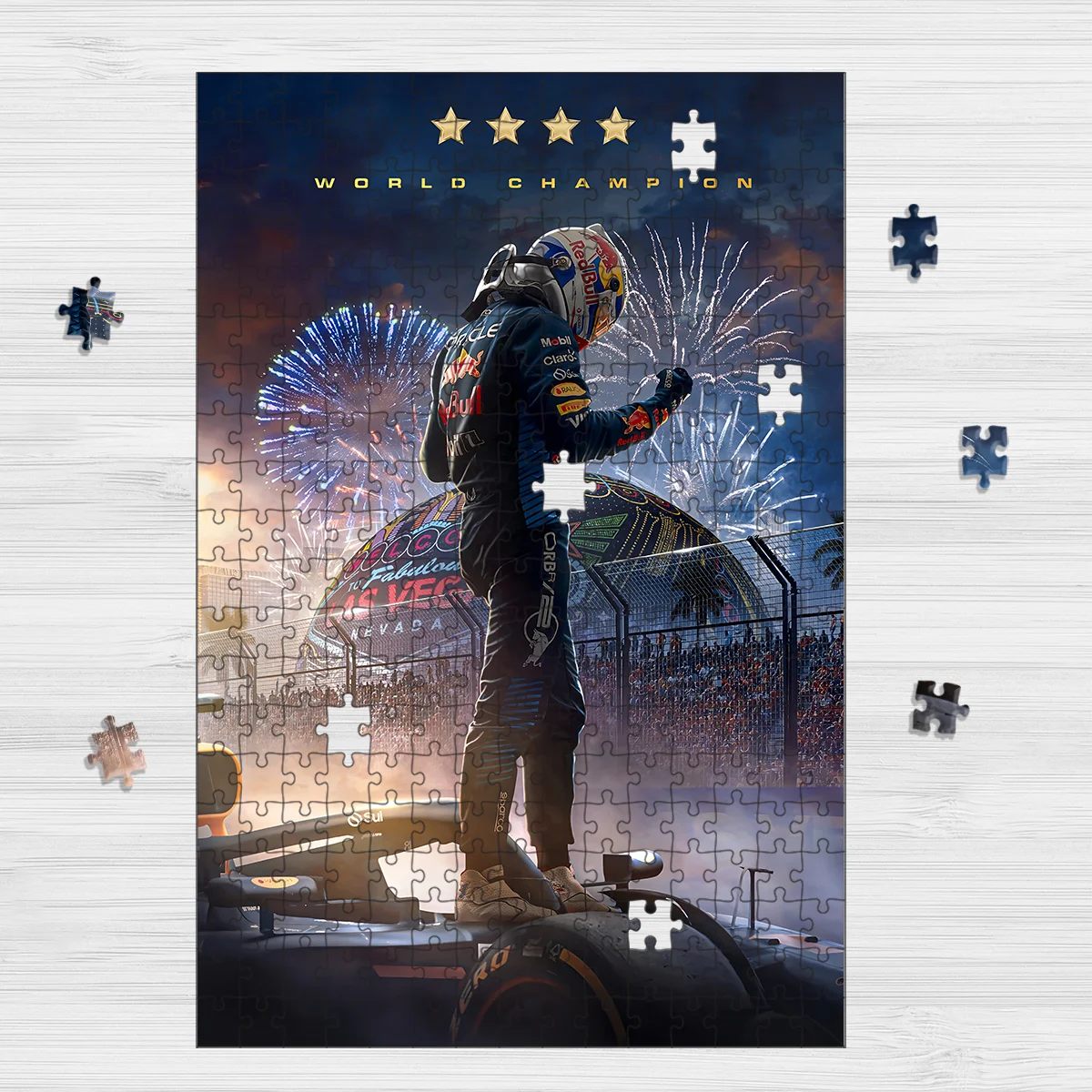 Max Verstappen - Jigsaw Puzzle Game For F1 Fans BLF1PZ15