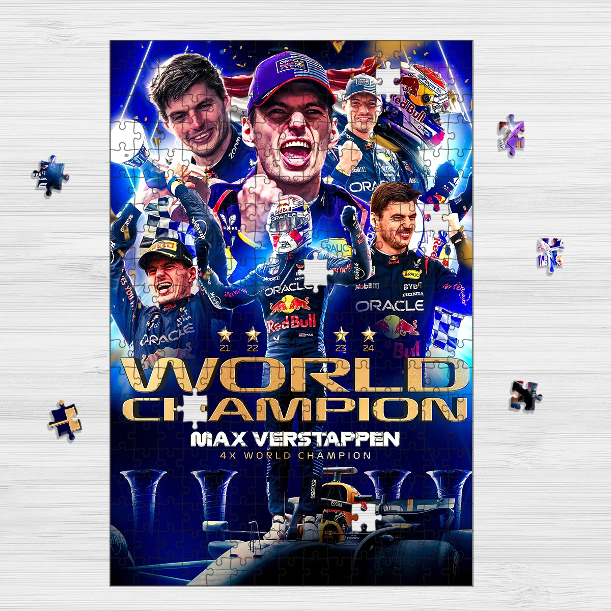 Max Verstappen - Jigsaw Puzzle Game For F1 Fans BLF1PZ19