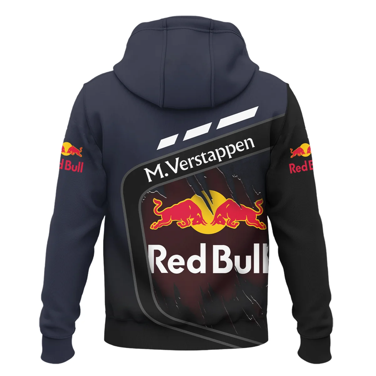 Max Verstappen Red Bull Racing F1 Hoodie BLRBR20525A3HD - Image 3