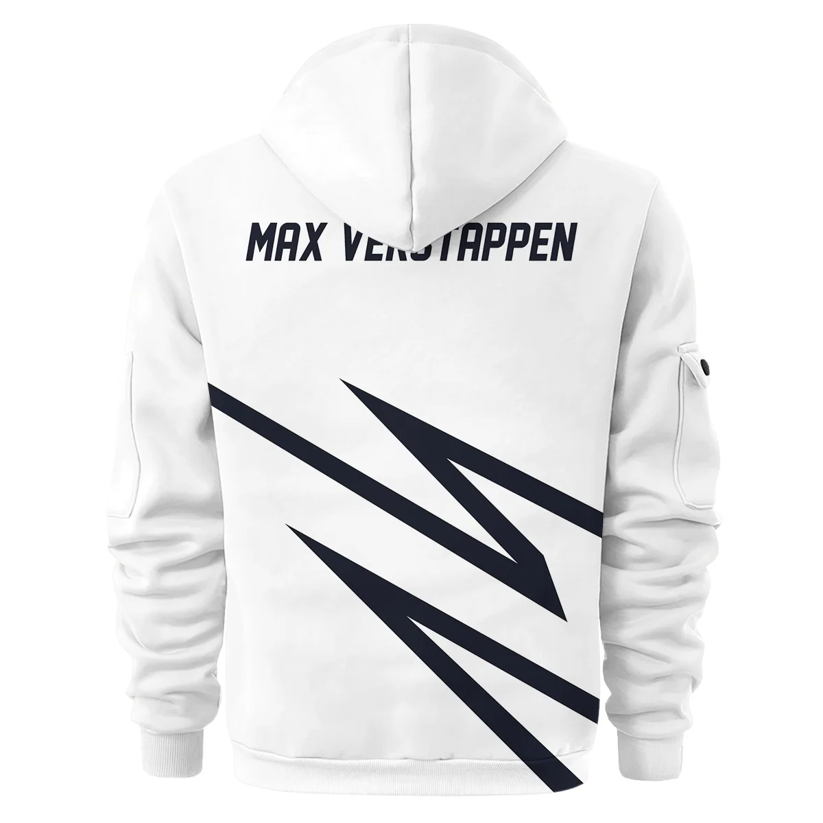 Max Verstappen Red Bull Racing F1 Hoodie Half Zipper BLRBR20525A1HDF - Image 3