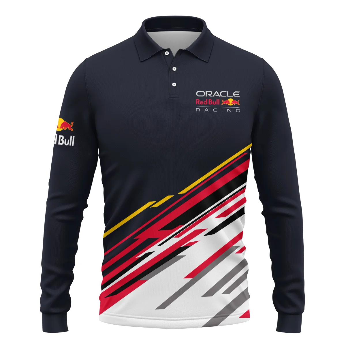 Max Verstappen Red Bull Racing F1 Long Polo Shirt BLRBR20525A2LPL - Image 2