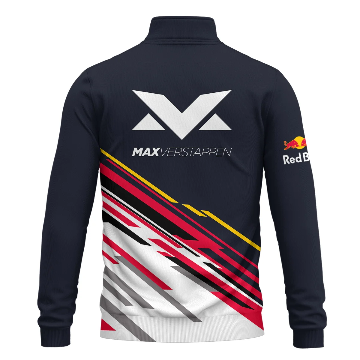 Max Verstappen Red Bull Racing F1 Quarter-Zip Sweatshirt BLRBR20525A2QZS - Image 3