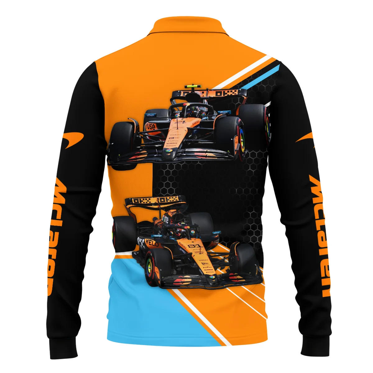 MCL39 McLaren F1 - Long Polo Shirt BLMCL201025A1LPL - Image 3