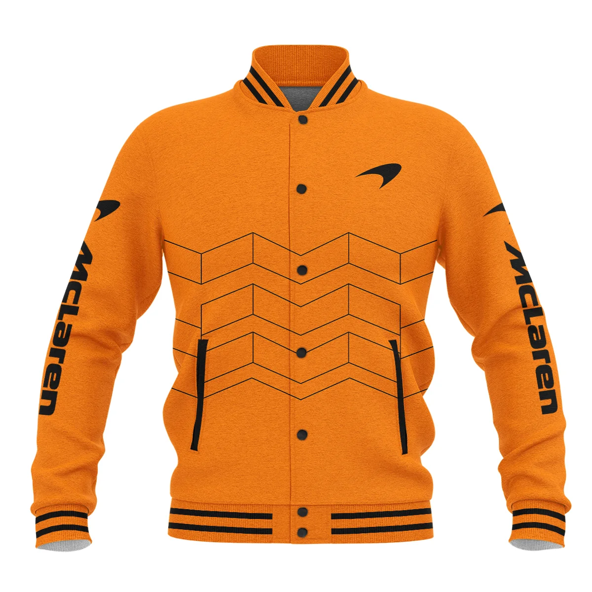 McLaren F1 Baseball Jacket BLMCL10425A7BJ - Image 2