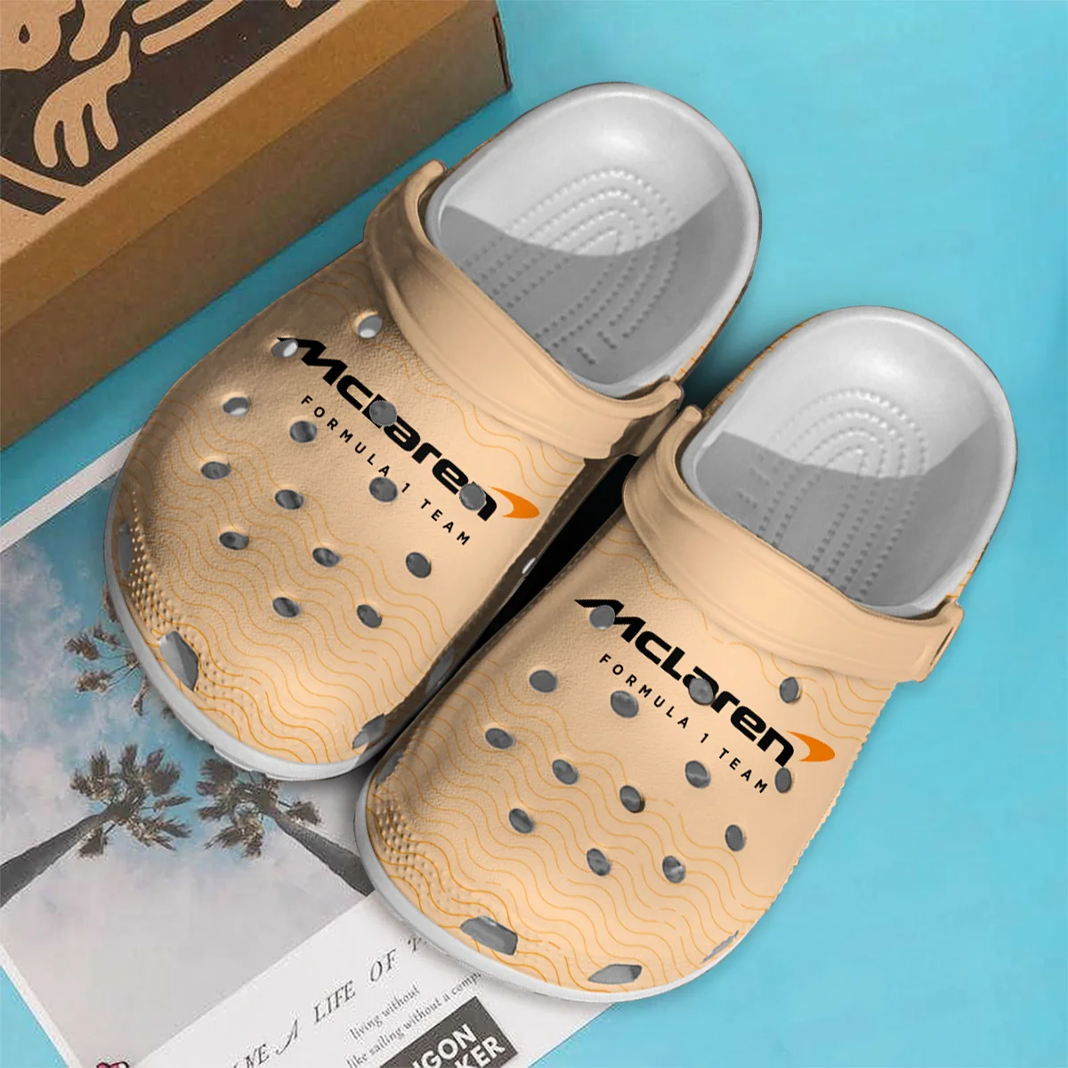 McLaren F1 Crocs - Waterproof Odor-resistant Antimicrobial BLMCL8425A12 - Image 2