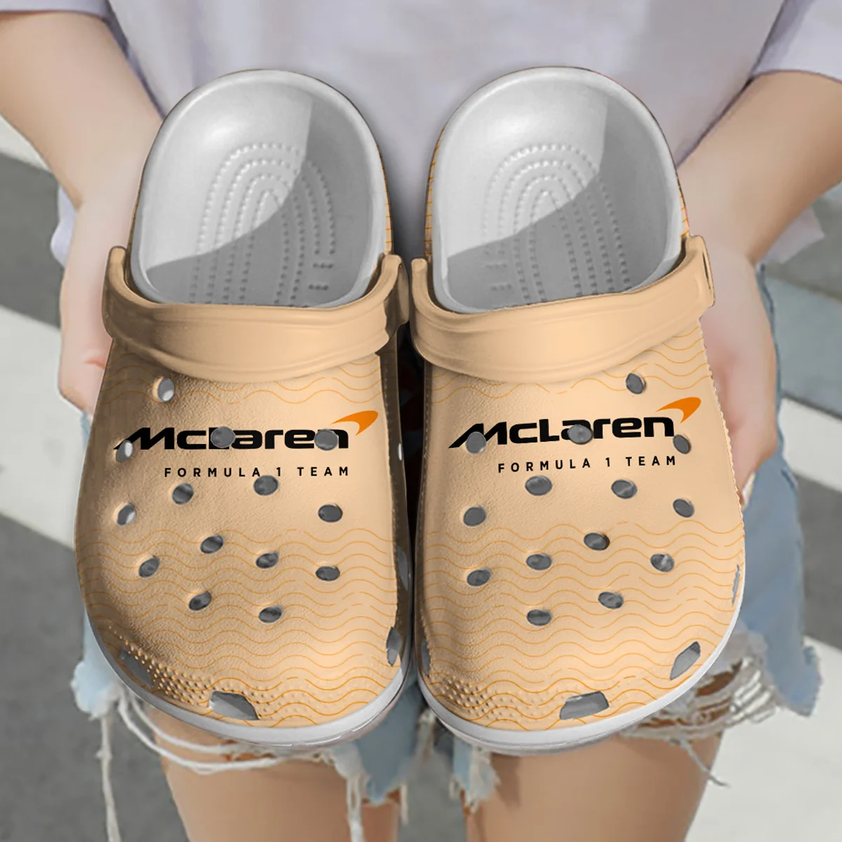 McLaren F1 Crocs - Waterproof Odor-resistant Antimicrobial BLMCL8425A12 - Image 3