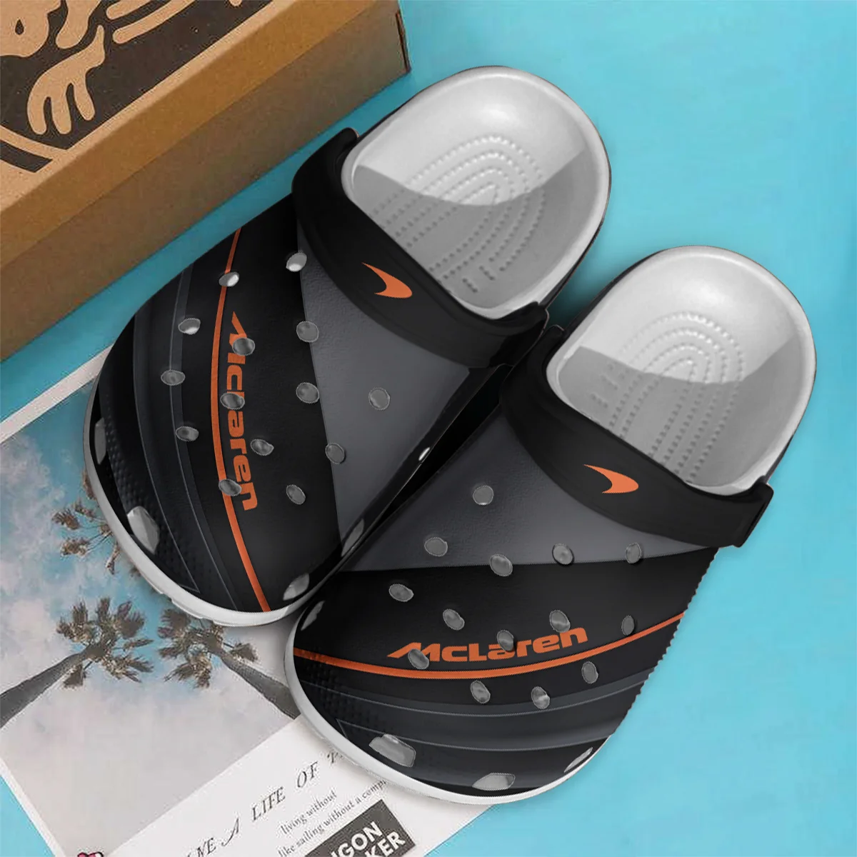 McLaren F1 Crocs - Waterproof Odor-resistant Antimicrobial BLMCL8425A14 - Image 2