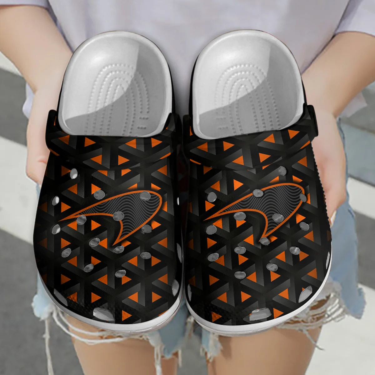 McLaren F1 Crocs - Waterproof Odor-resistant Antimicrobial BLMCL8425A17 - Image 3