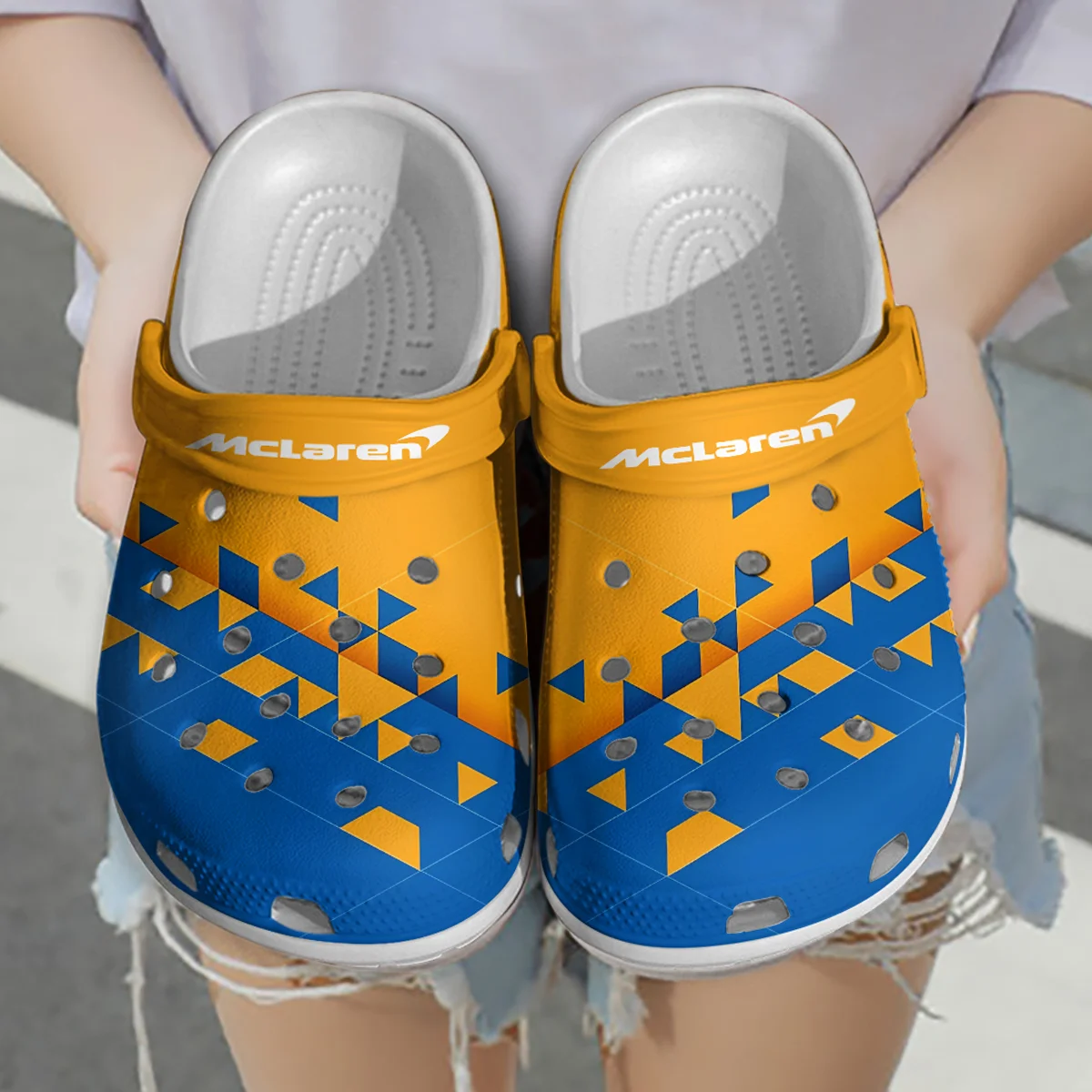 McLaren F1 Crocs - Waterproof Odor-resistant Antimicrobial BLMCL8425A3 - Image 3