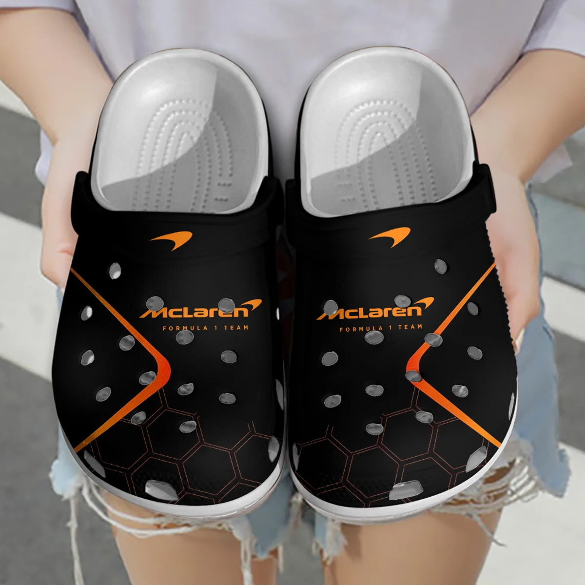 McLaren F1 Crocs - Waterproof Odor-resistant Antimicrobial BLMCL8425A4 - Image 3