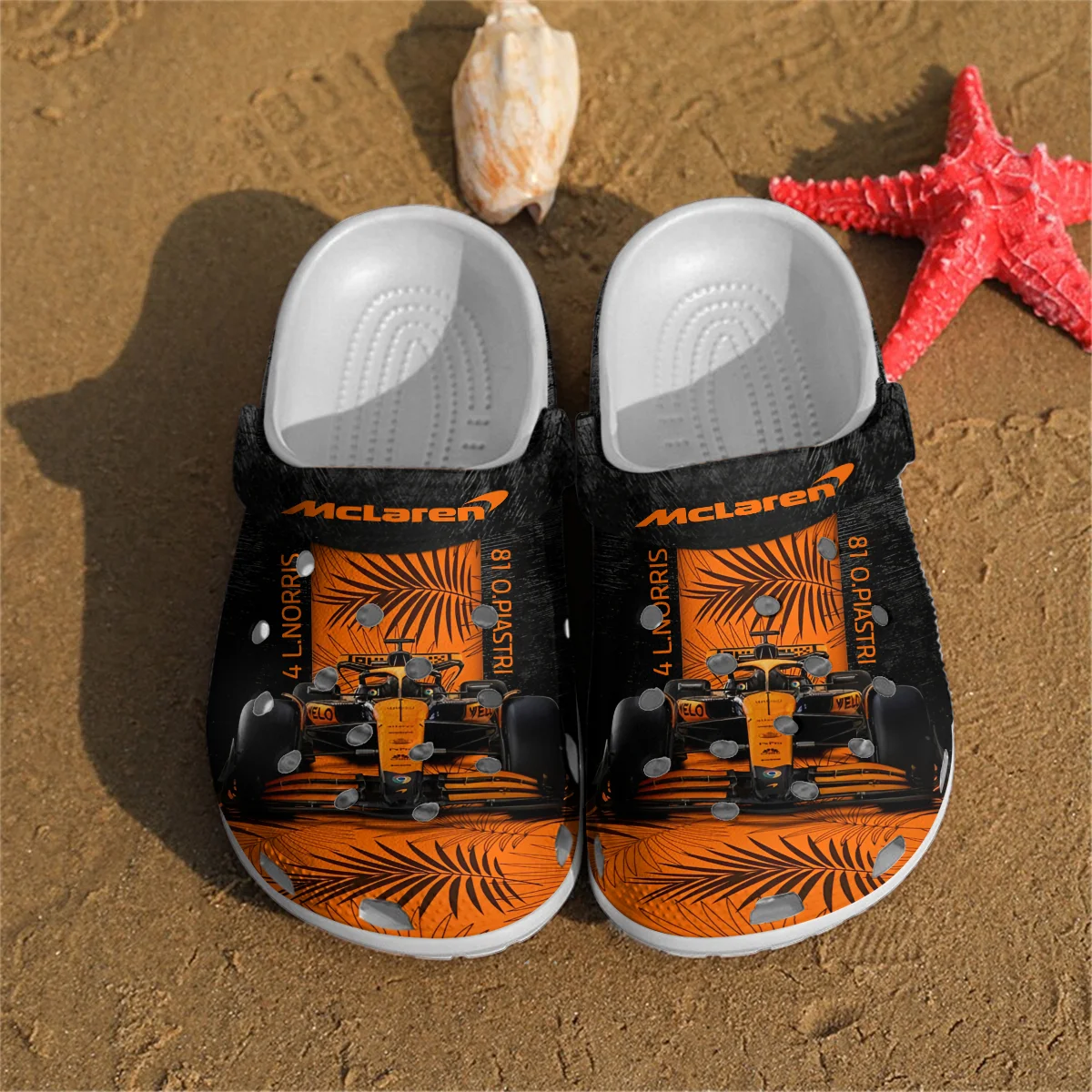 McLaren F1 Crocs - Waterproof Odor-resistant Antimicrobial BLMCL8425A9
