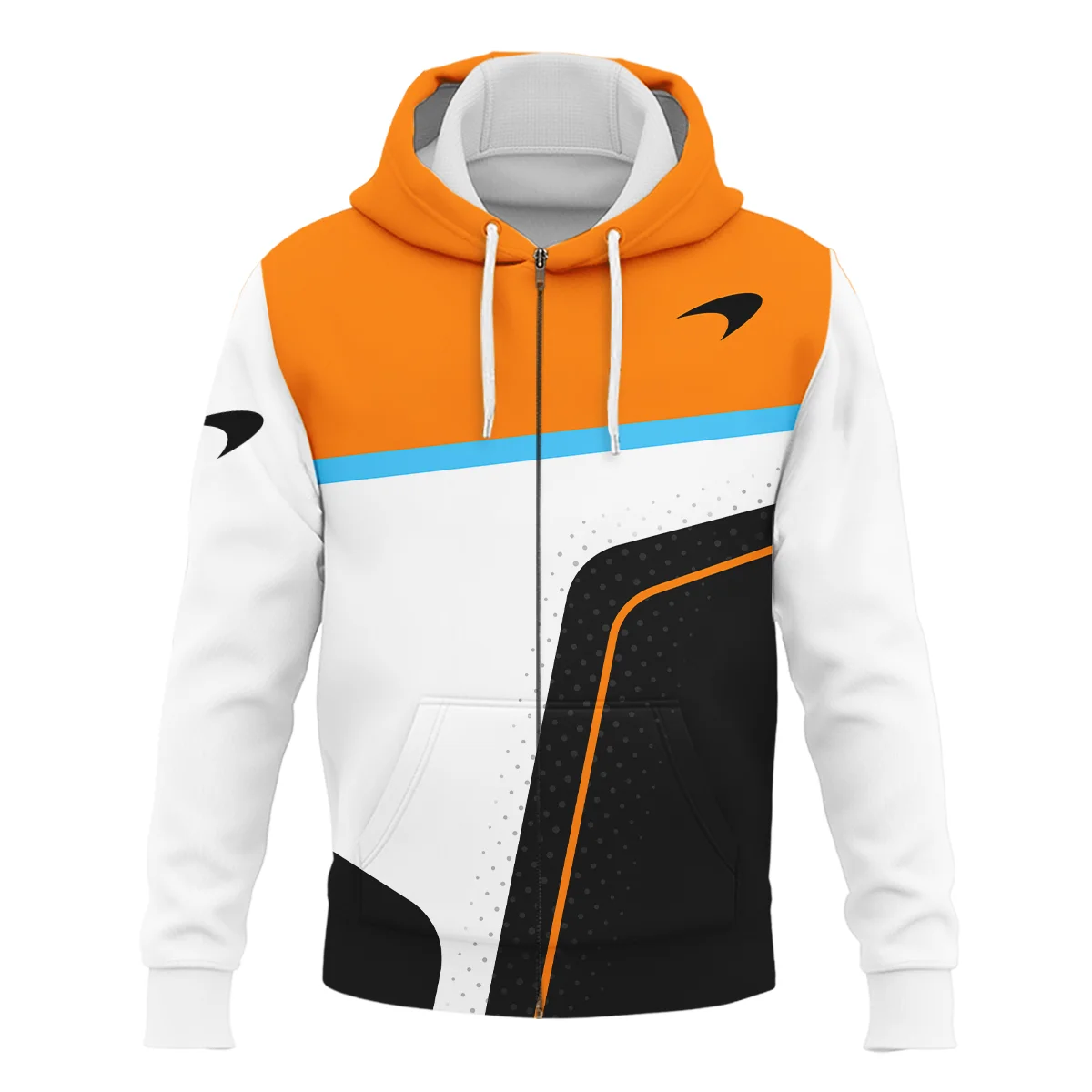 McLaren F1 Logo Zipper Hoodie BLMCL10425A5ZHD - Image 2