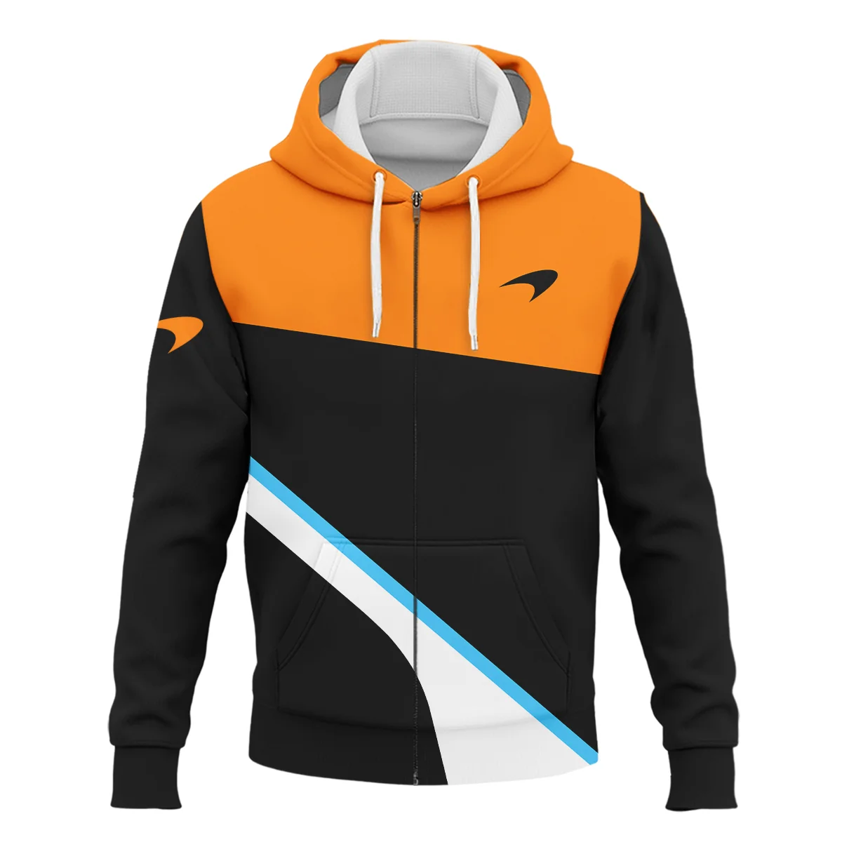 McLaren F1 Logo Zipper Hoodie BLMCL9525A1ZHD - Image 2