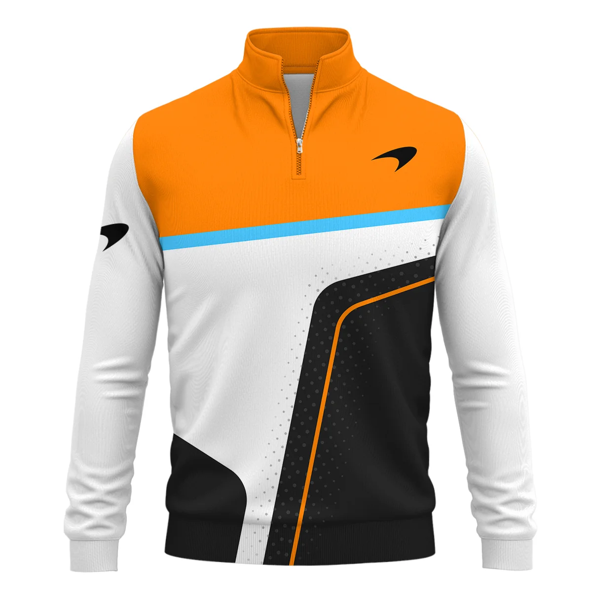 McLaren F1 Quarter-Zip Sweatshirt All Over Prints BLMCL10425A5QTZ - Image 3