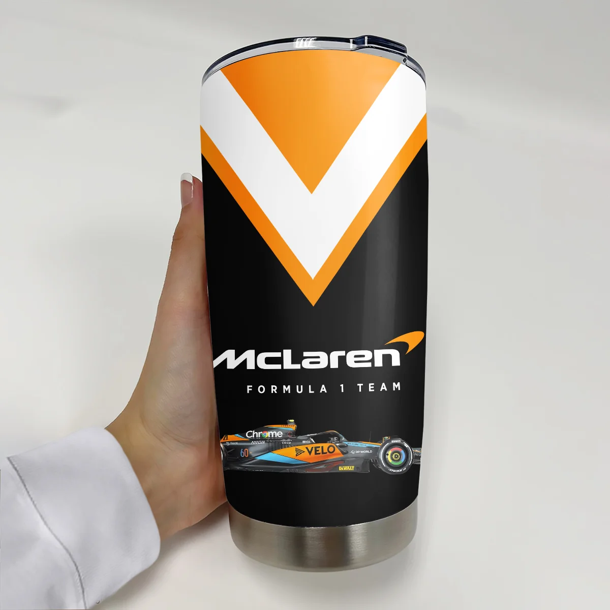 Alternative view of McLaren F1 Stainless Steel Tumbler 20oz 30oz Gift For Fan BLMCL11525A4