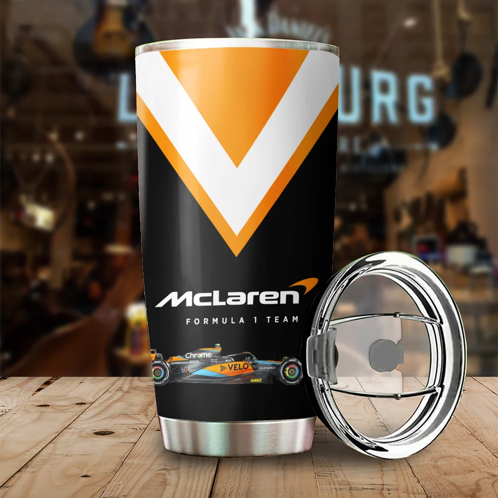 McLaren F1 Stainless Steel Tumbler 20oz 30oz Gift For Fan BLMCL11525A4