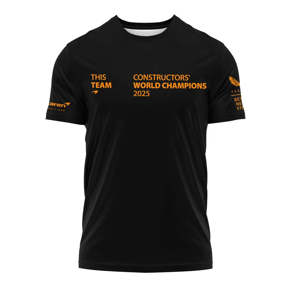 McLaren F1 Team 2025 Constructors' Champions T-Shirt BLMCL51025A3TS - Image 2
