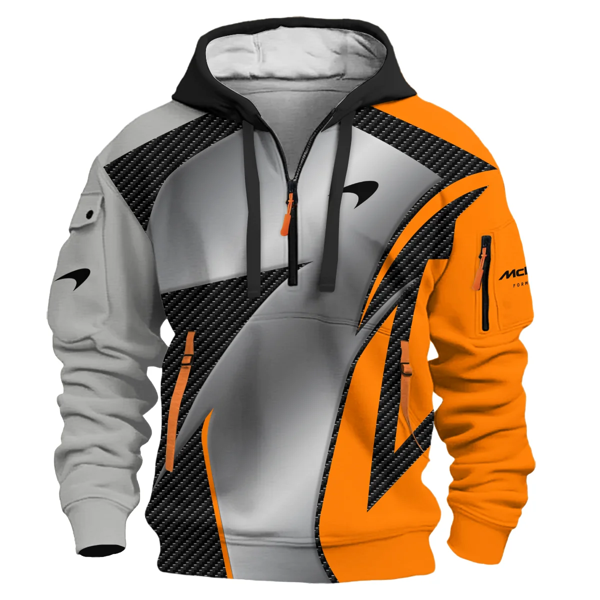 McLaren F1 Team For Fans - Hoodie Half Zip BLVAF1031225A2MCLHDF - Image 2