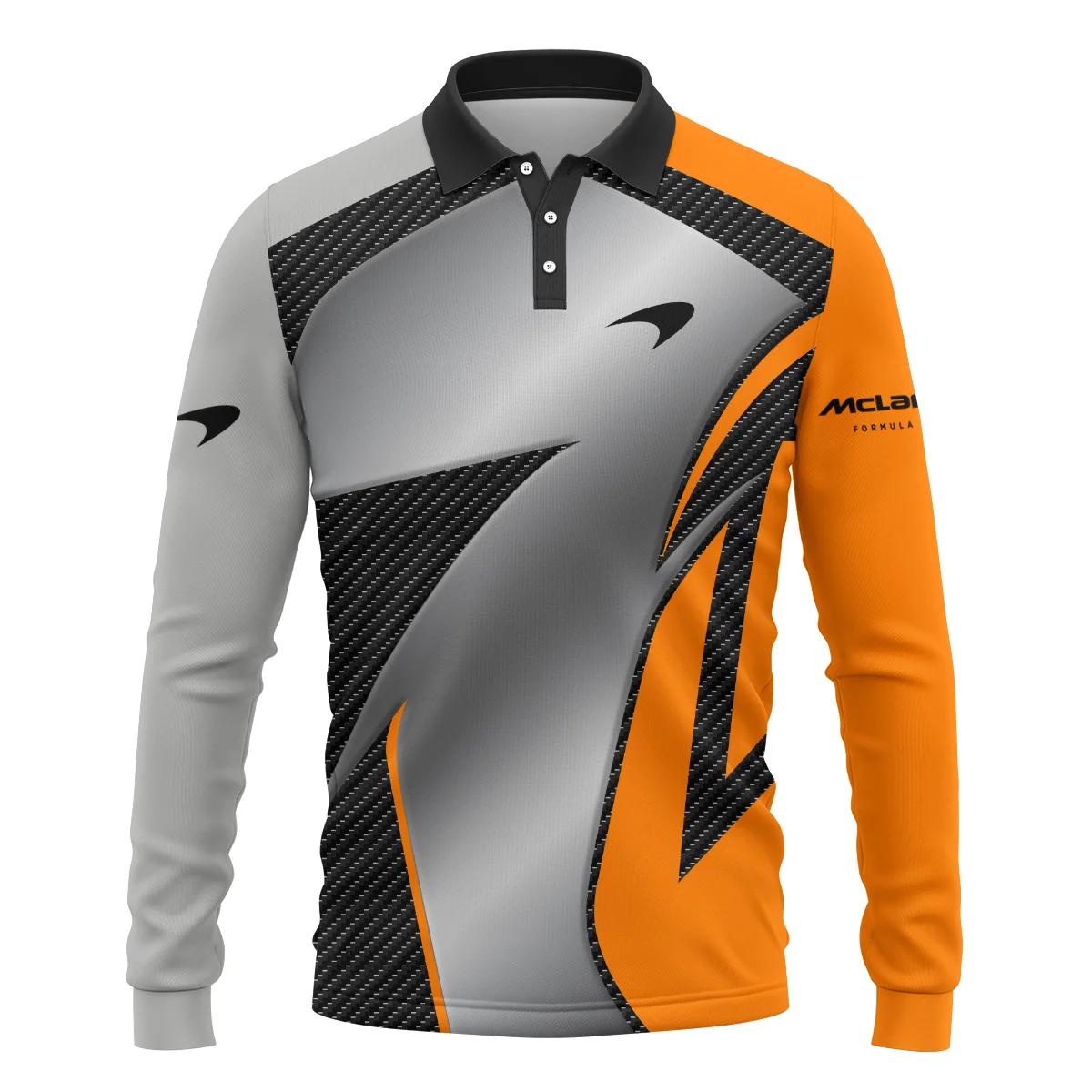 McLaren F1 Team For Fans - Long Polo Shirt BLVAF1031225A2MCLLPL - Image 2