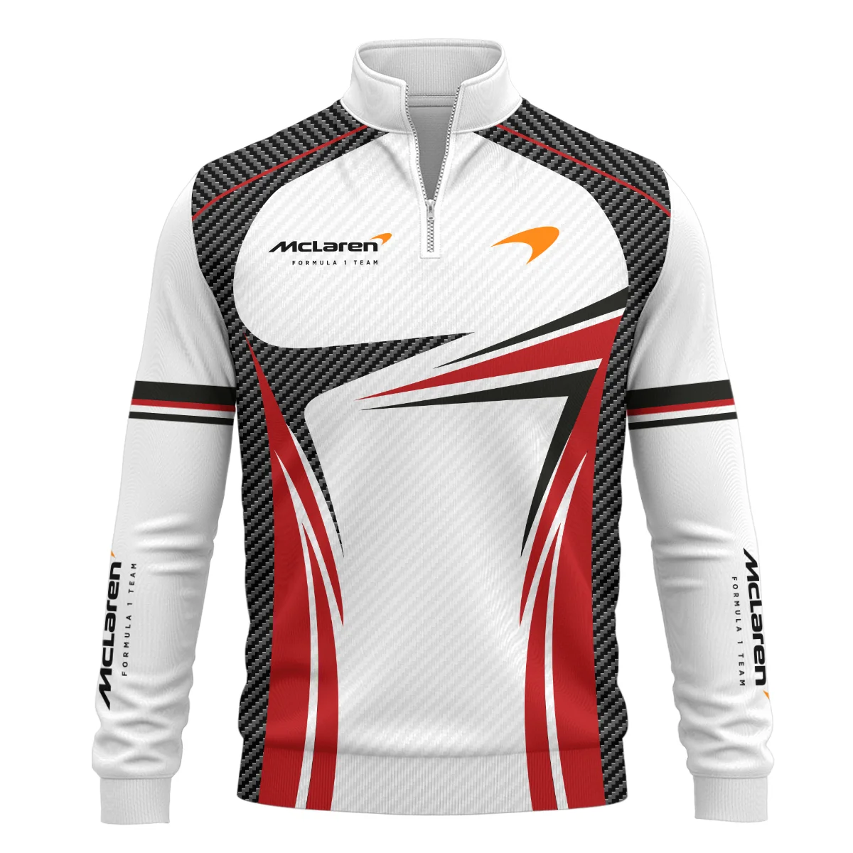 McLaren F1 Team For Fans - Quarter Zip Sweatshirt BLVAF1031225A1MCLQZS - Image 2