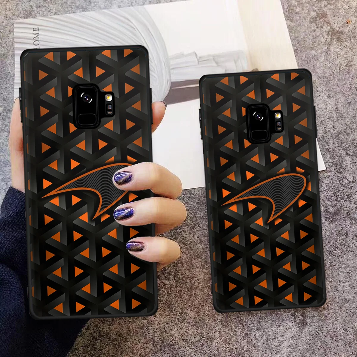 McLaren F1 Team Pattern Phone Case - Dustproof, Scratch & Shock Resistant - BLMCL2625A24 - Image 5