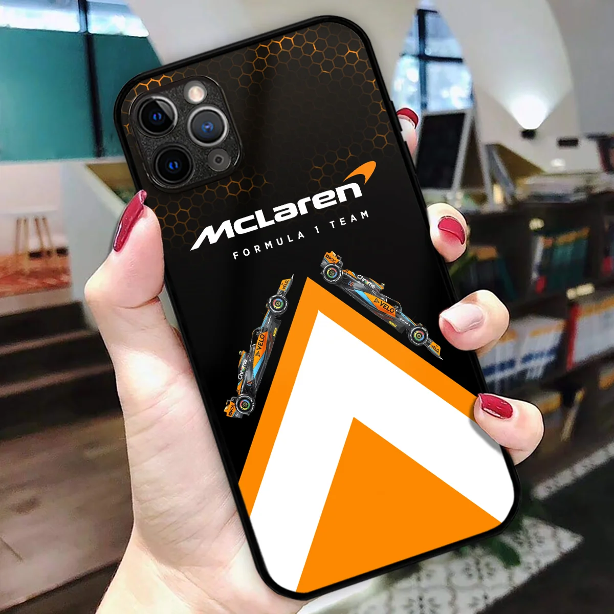 McLaren F1 Team Phone Case - Dustproof, Scratch & Shock Resistant - BLMCL2625A13