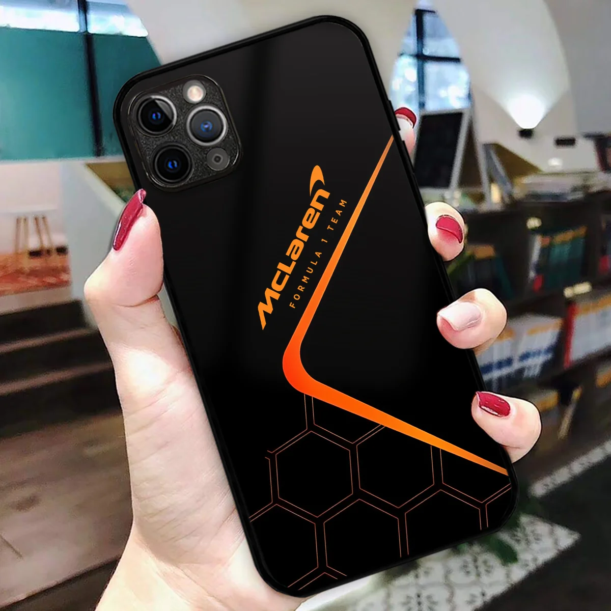 McLaren F1 Team Phone Case - Dustproof, Scratch & Shock Resistant - BLMCL2625A14