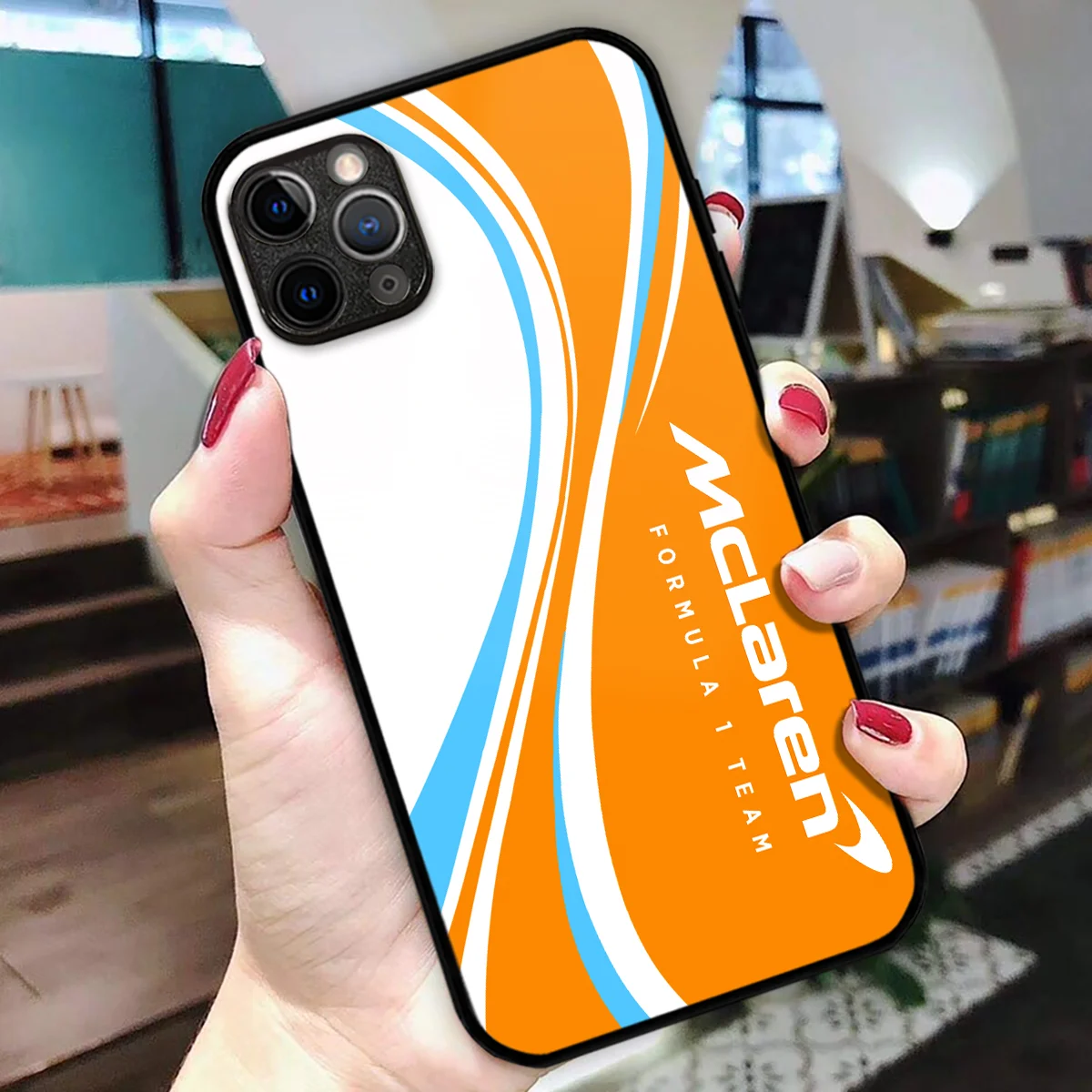 McLaren F1 Team Phone Case - Dustproof, Scratch & Shock Resistant - BLMCL2625A15