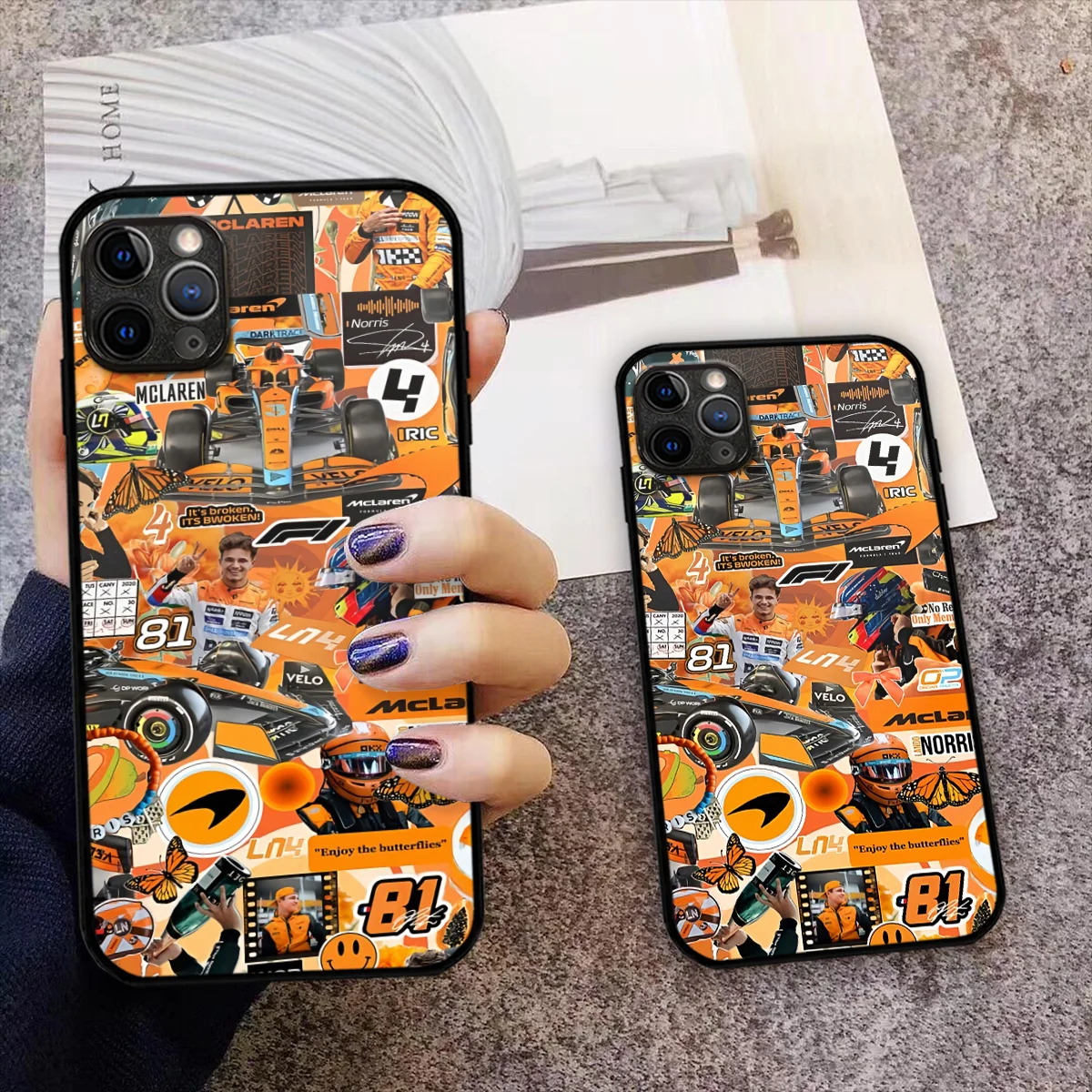 Alternative view of McLaren F1 Team Phone Case - Dustproof, Scratch & Shock Resistant - BLMCL2625A16