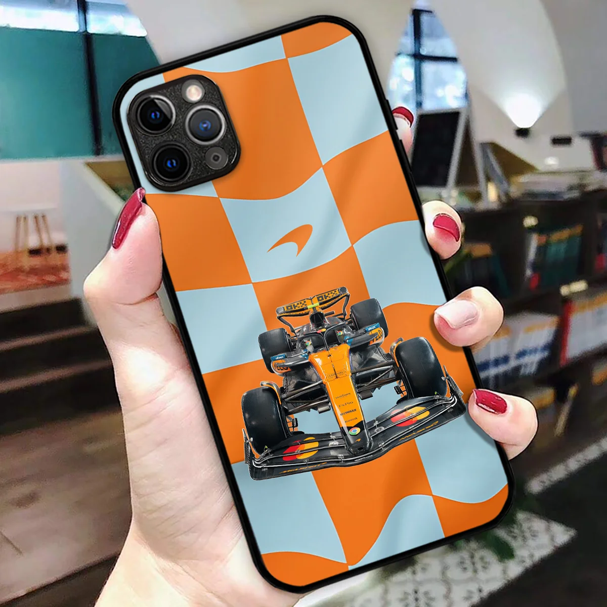 McLaren F1 Team Phone Case - Dustproof, Scratch & Shock Resistant - BLMCL2625A17