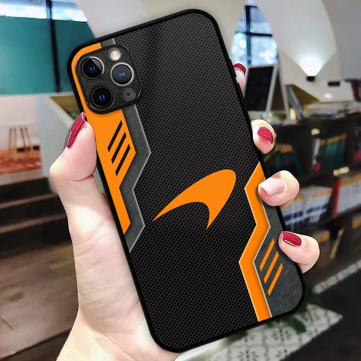 McLaren F1 Team Phone Case - Dustproof, Scratch & Shock Resistant - BLMCL2625A8