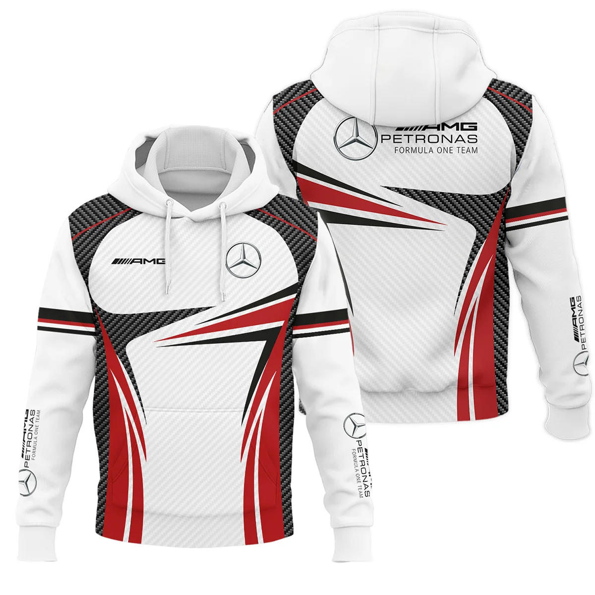 Mercedes F1 Team For Fans - Hoodie Unisex Motorsport Apparel BLVAF1031225A1MERHD