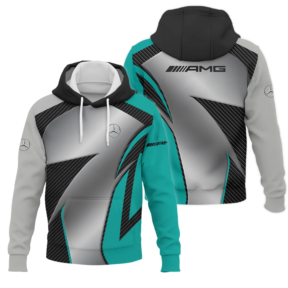 Mercedes F1 Team For Fans - Hoodie Unisex Motorsport Apparel BLVAF1031225A2MERHD