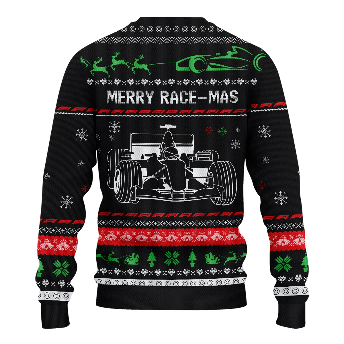 Merry Race-Mas Haas Formula 1 - Ugly Sweater BLVAF1220925A11HAAS - Image 3