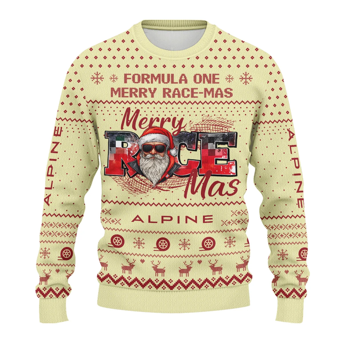 Merry RaceMas Alpine Formula 1 - Ugly Sweater BLVAF1220925A20ALP - Image 2