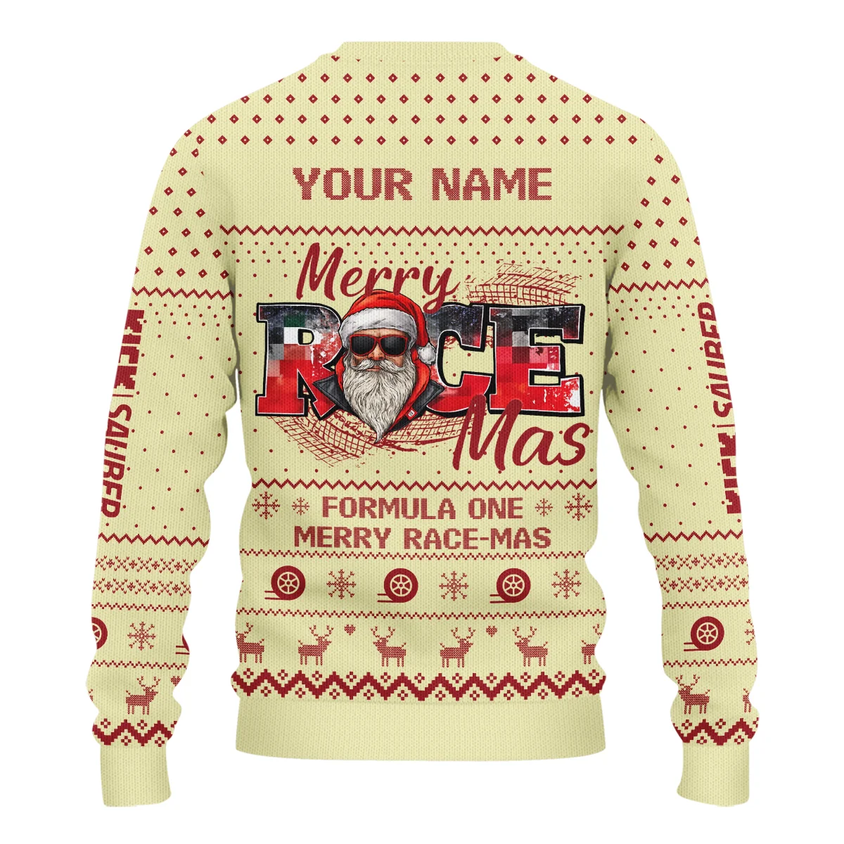 Merry RaceMas Kick Sauber Formula 1 - Ugly Sweater BLVAF1220925A20KS - Image 3