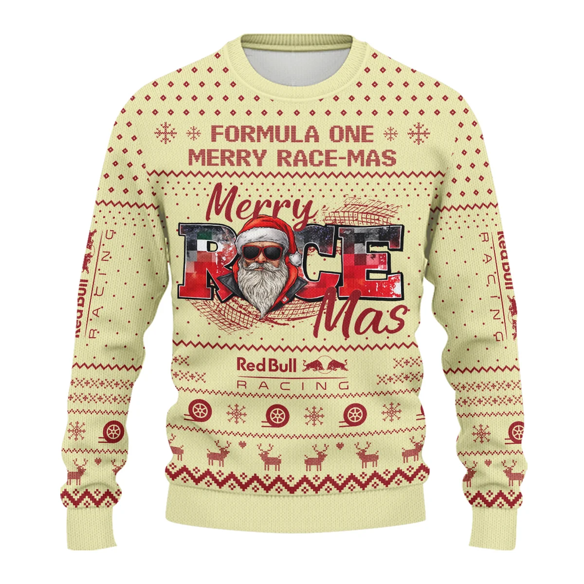 Merry RaceMas Red Bull Racing Formula 1 - Ugly Sweater BLVAF1220925A20RBR - Image 2