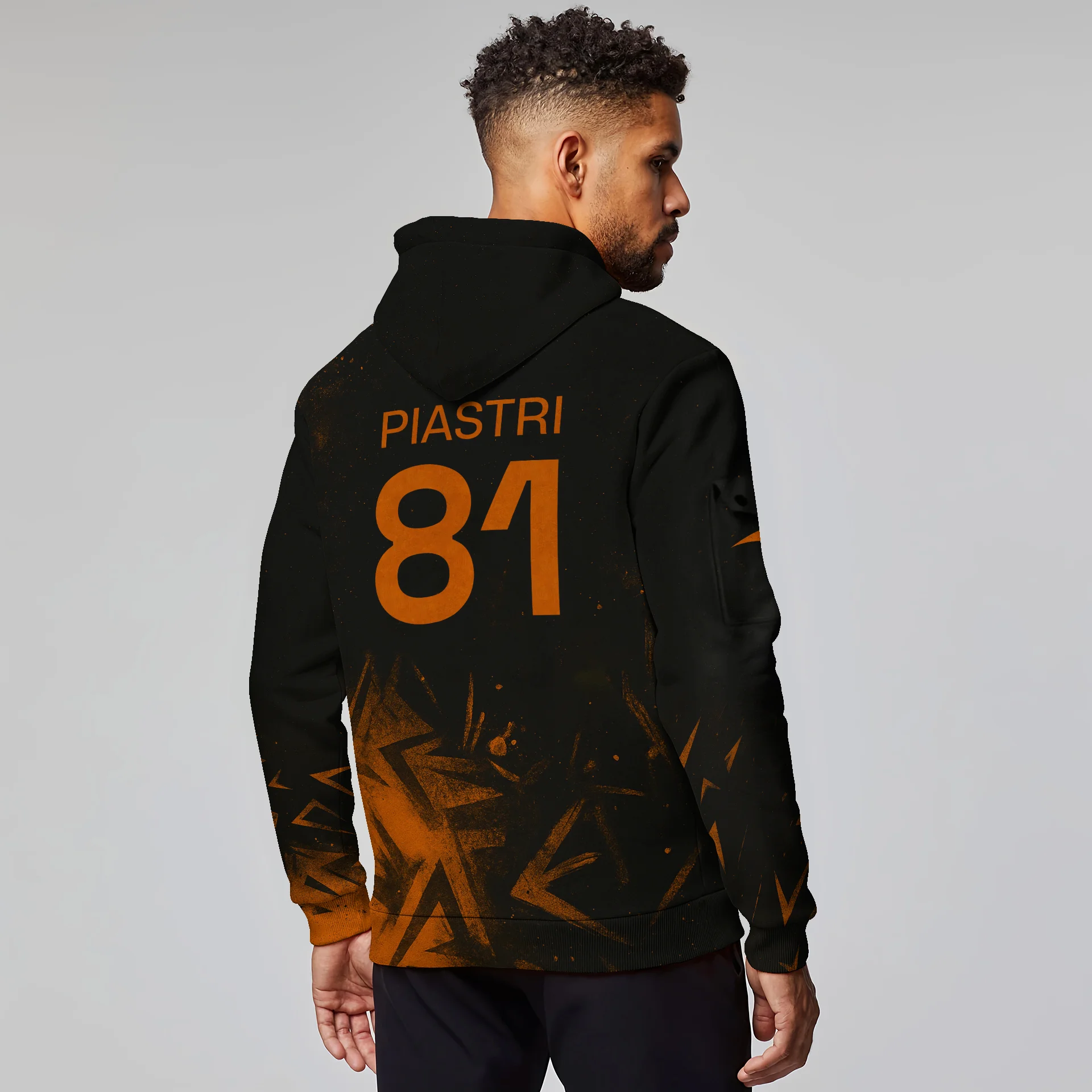 OP81 Logo Hoodie Half Zip BLMCL3525A3OP3HZ - Image 5