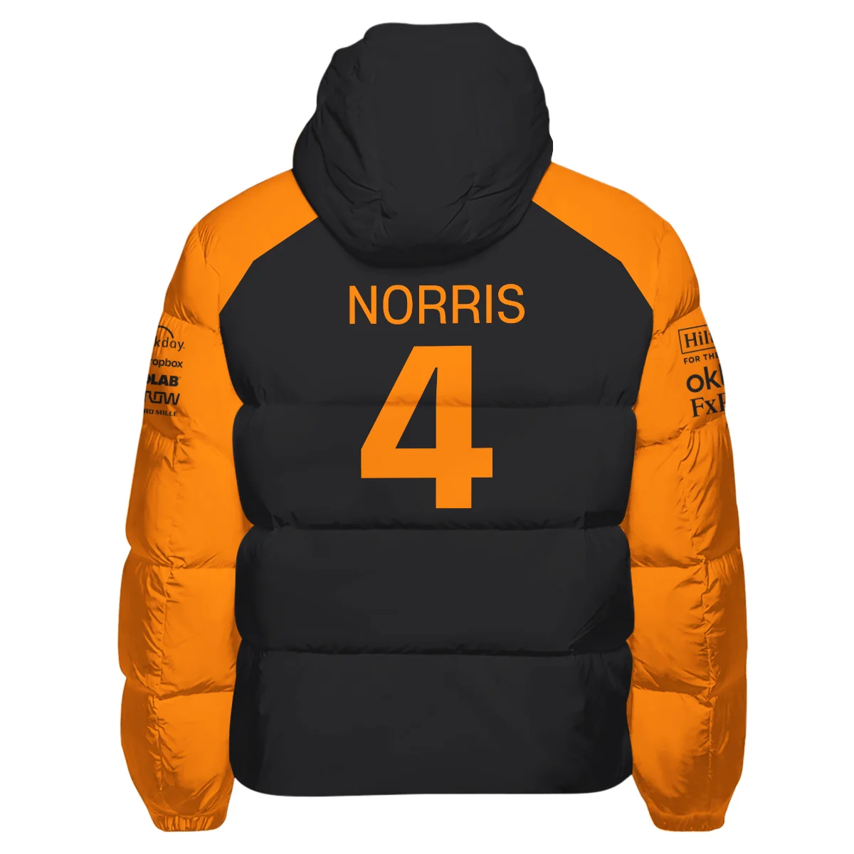 Oscar Piastri McLaren F1 Down & Puffer Jackets BLF1290325A2HCJ - Image 3