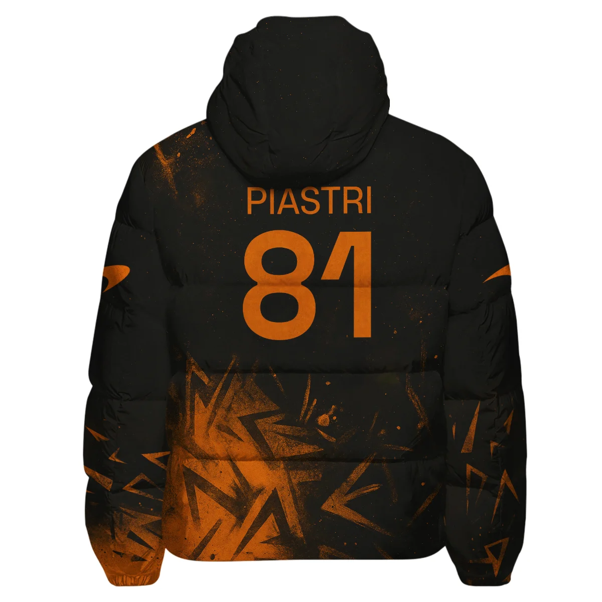 Oscar Piastri McLaren F1 Down & Puffer Jackets BLMCL3525A3OPHCJ - Image 3