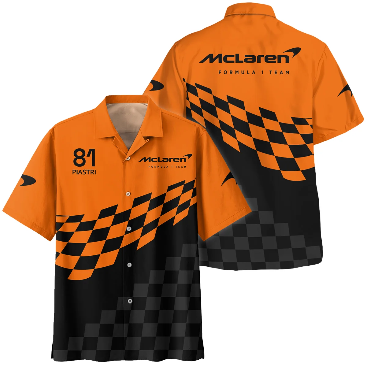 Oscar Piastri McLaren F1 Hawaiian Shirt All Over Prints Unisex Motorsport Apparel BLOP10425A1HW