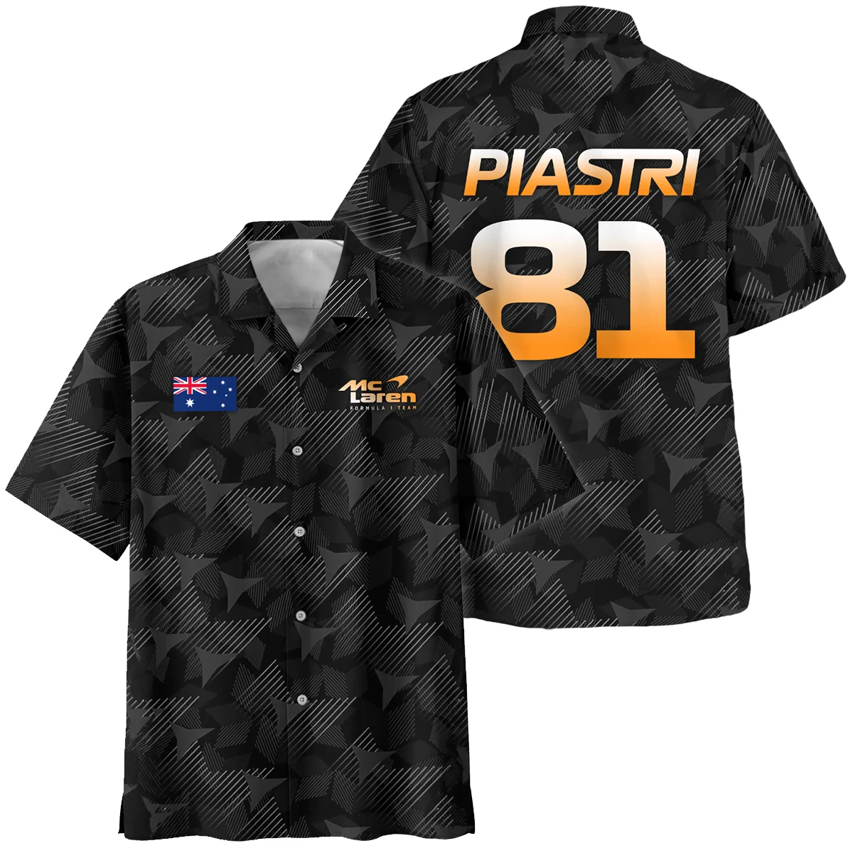 Oscar Piastri McLaren F1 Limited Edition Hawaiian Shirt Unisex Motorsport Apparel BLOP13725A2HW
