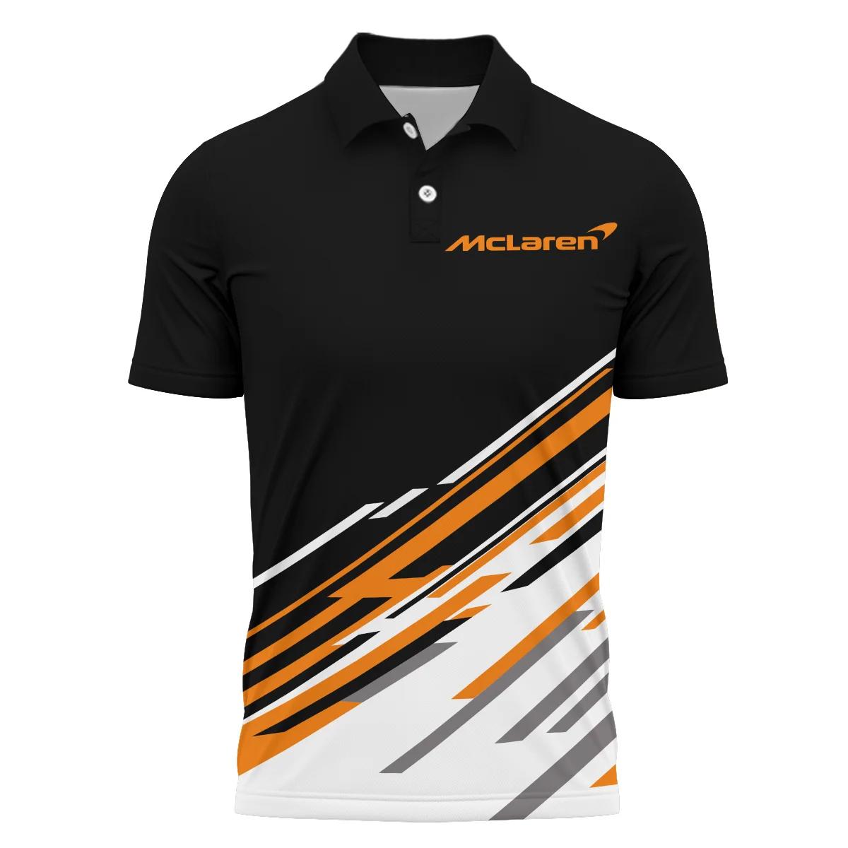 Oscar Piastri McLaren F1 Polo Shirt All Over Prints BLOP10425A2PL - Image 2