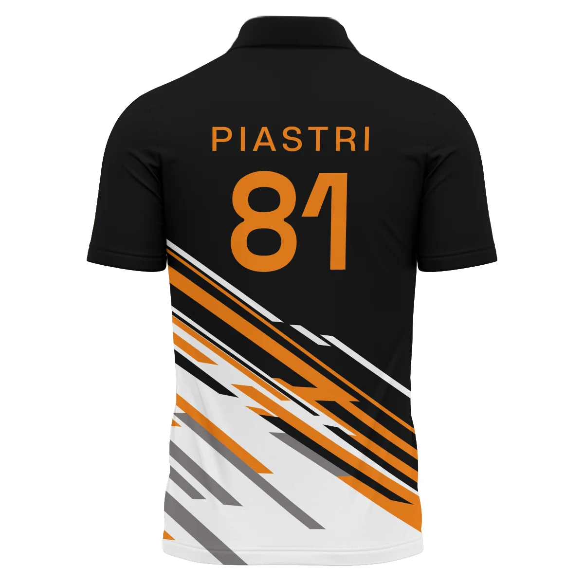 Oscar Piastri McLaren F1 Polo Shirt All Over Prints BLOP10425A2PL - Image 3