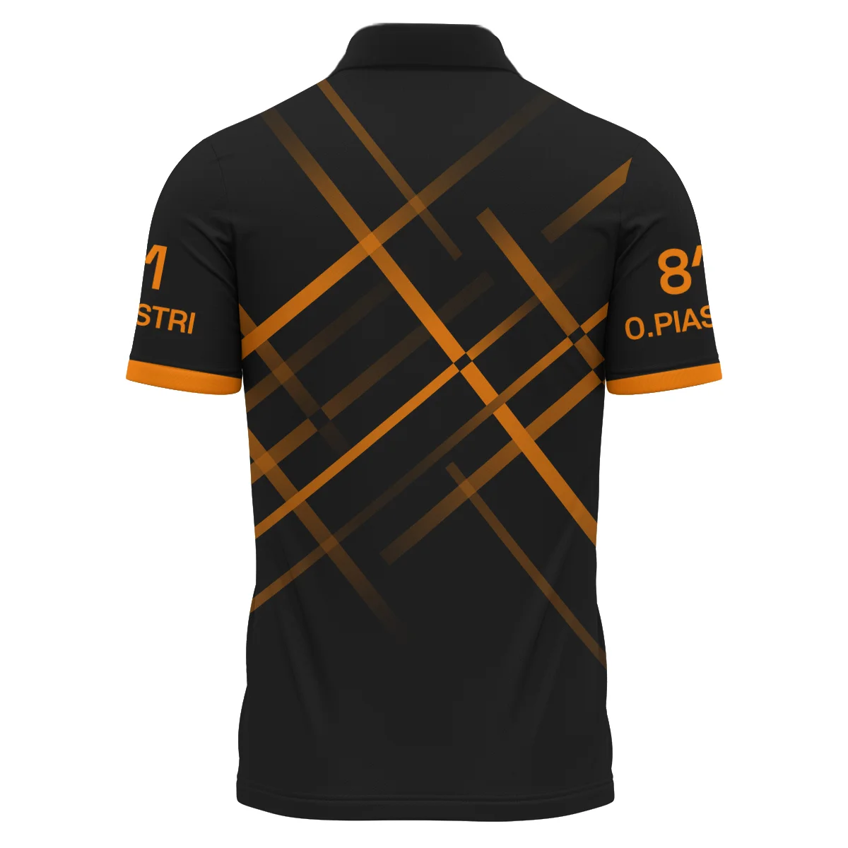 Oscar Piastri McLaren F1 Polo Shirt All Over Prints BLOP3425A2PL - Image 3